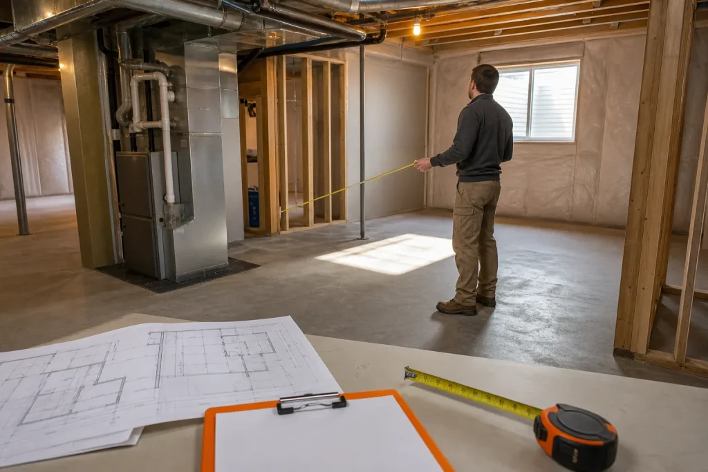 Basement Finishing Timeline Checklist