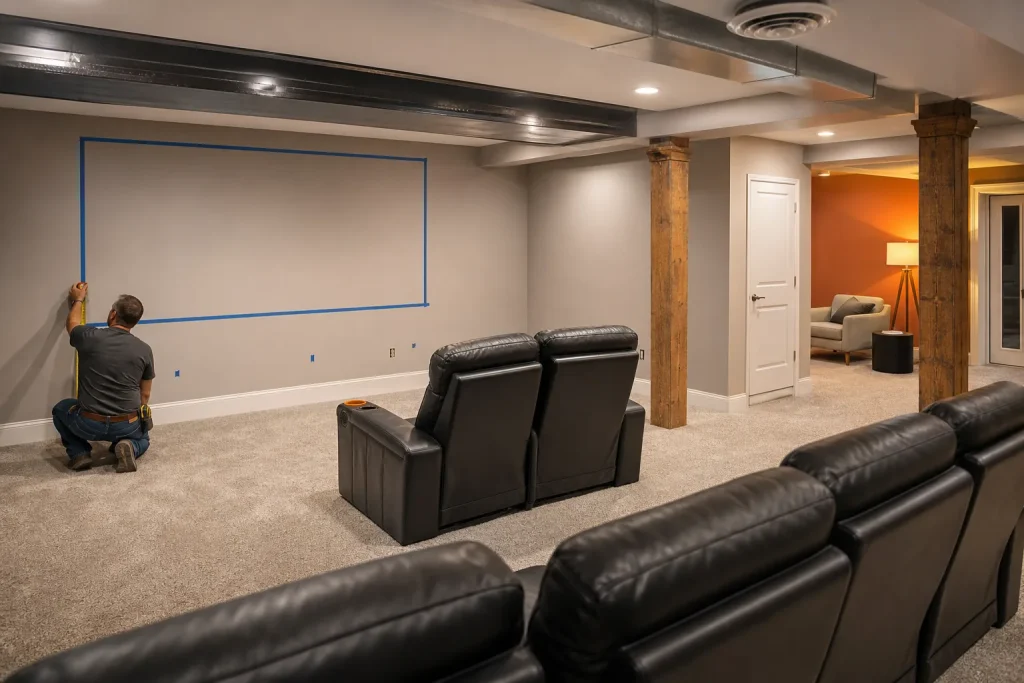 How to Add a Basement Home Theater