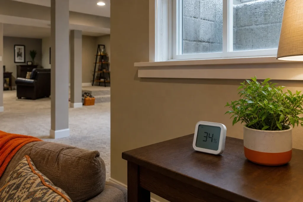 How to Reduce Humidity in a Finished Basement